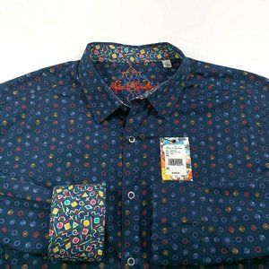 Men's ROBERT GRAHAM Amhurst Geometrics NWT Sz 2XL